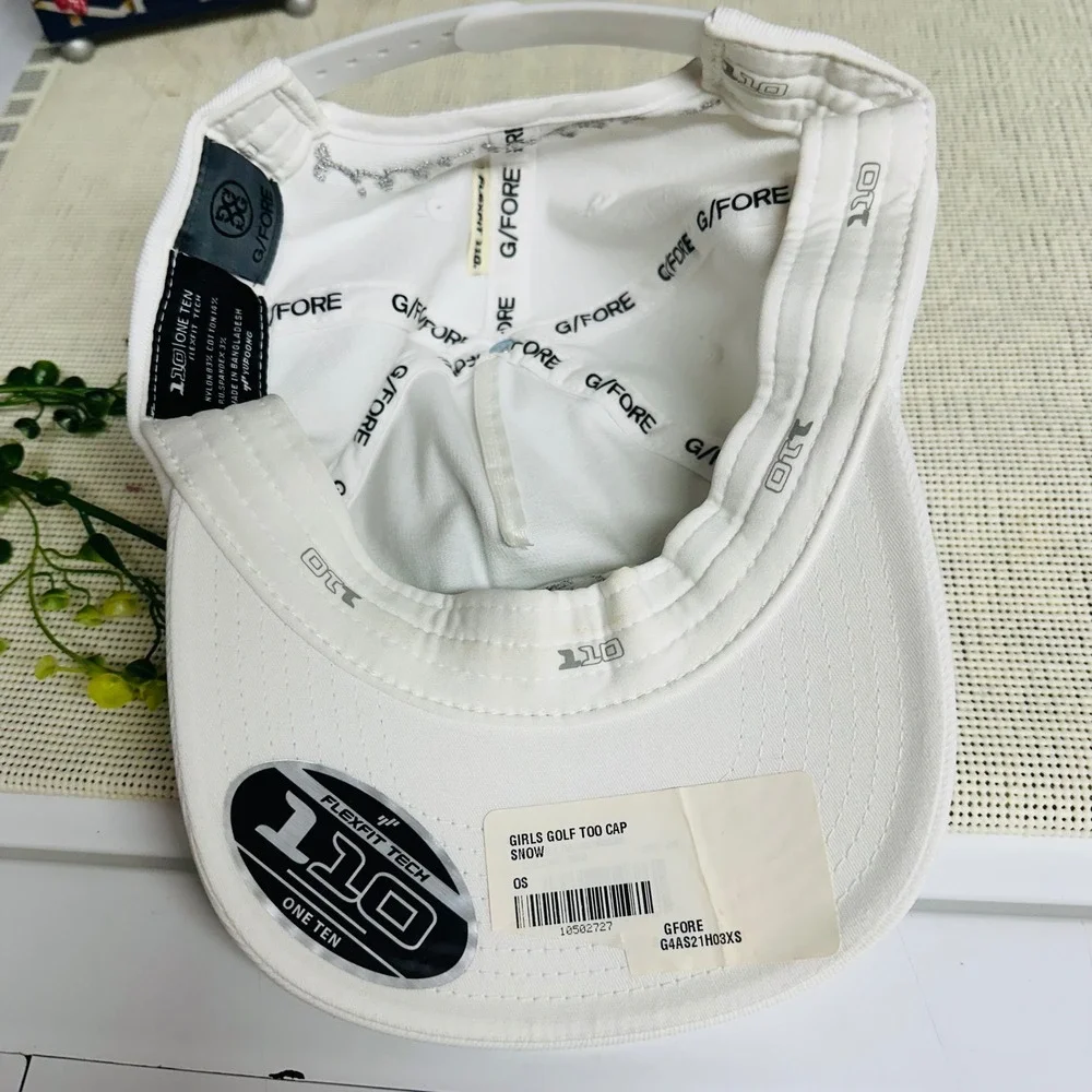 G/FORE One Ten Flexfit Tech Girls Golf Too Logo Golf Cap Womens Snapback OS